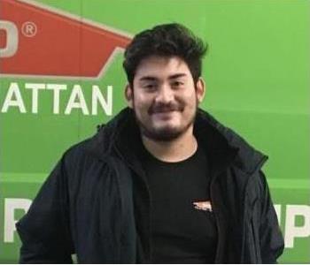 Santiago F, team member at SERVPRO of Williamsburg, Greenpoint